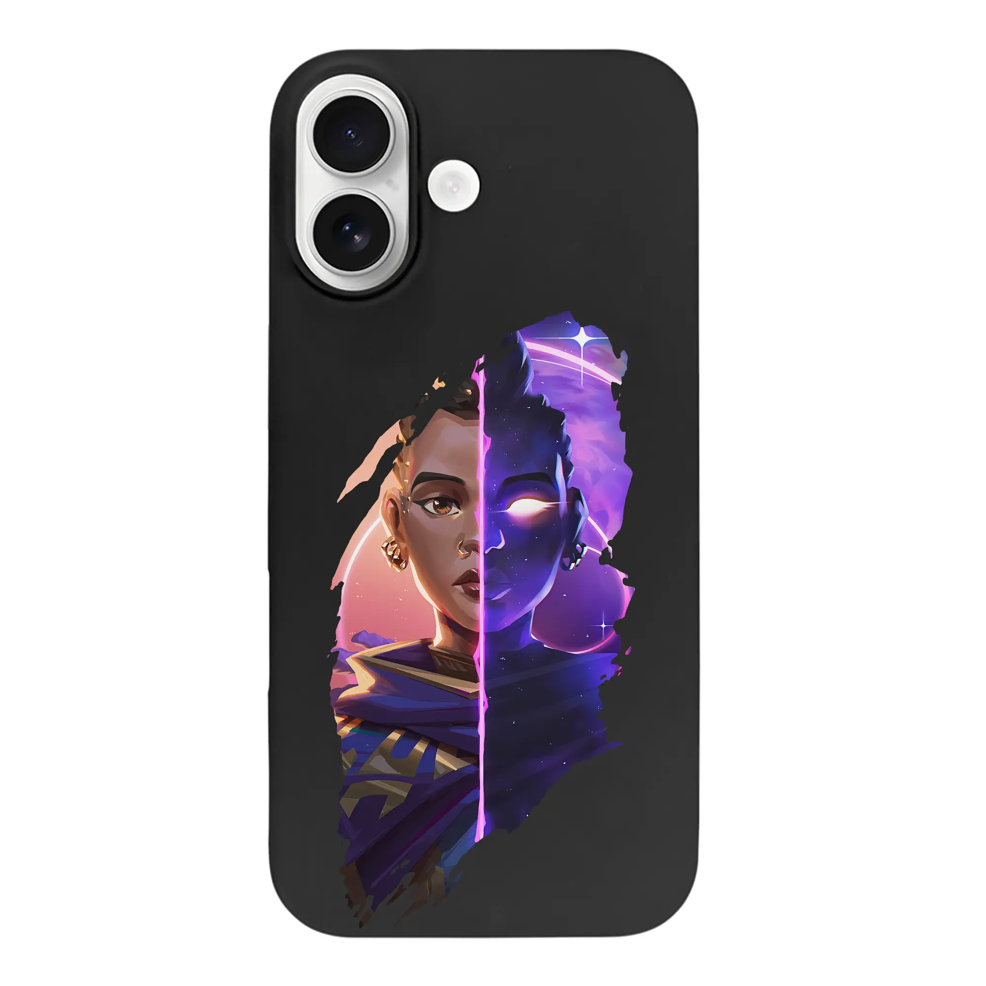 VALORANT グッズ,アストラ - iPhone 17 シリーズ シリコンケース 薄型 耐衝撃 指紋防止 ソフトタッチカバー 精密フィット 傷防止 保護ケース iPhone 17/17 Air/17 Pro/17 Pro Max 対応